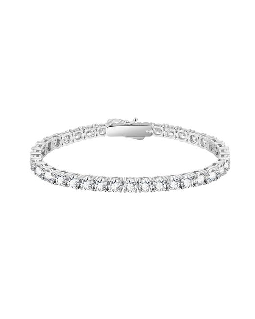 Spero London Metallic Sterling 5Mm Tennis Bracelet