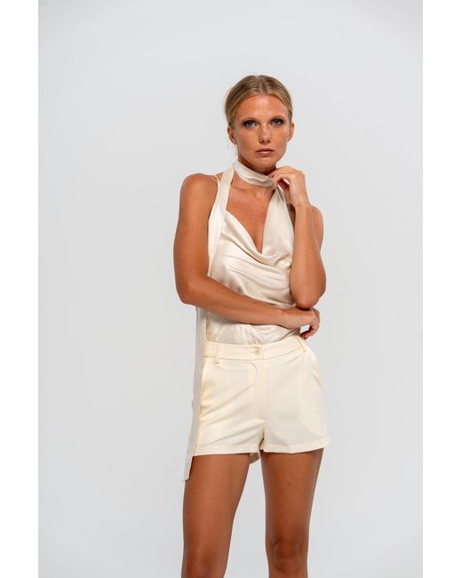 The Ethos Studio Natural Astra Shorts