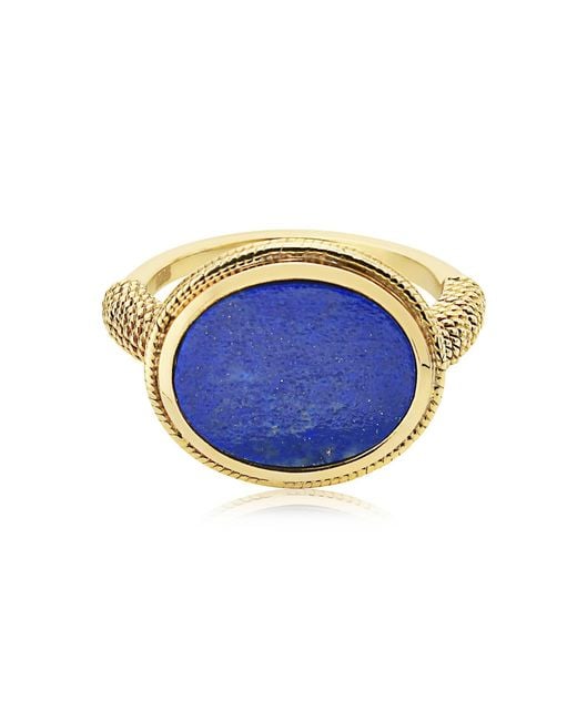 Preeti Sandhu Blue Ara Woven Ring