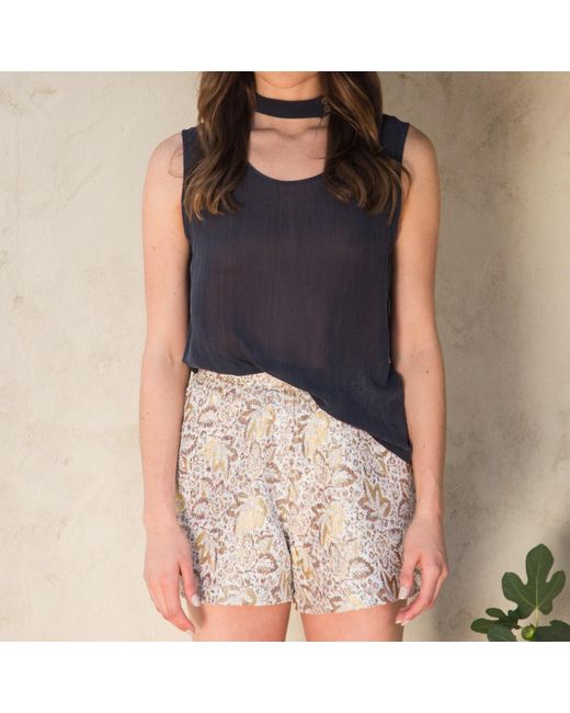 Misha Vaidya Natural Gabriella Shorts
