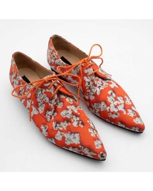 Absurde Red Popcorn Shoes