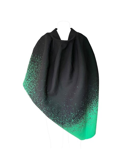 Arto. Green Crazy Brain Midi Skirt