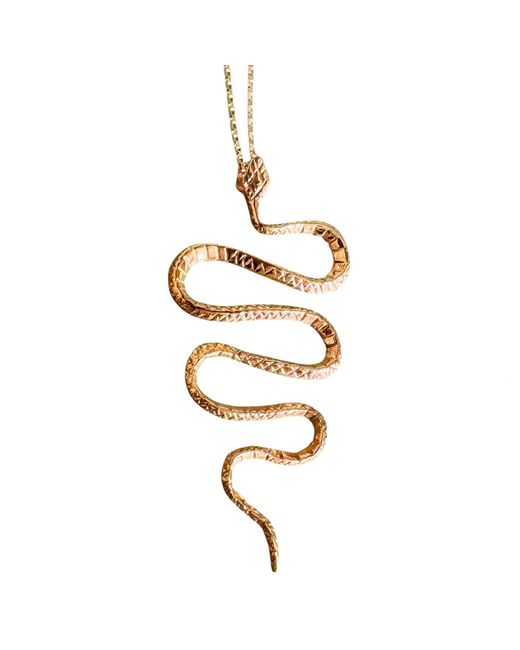 Aki Roc Jewelry Metallic The Power Snake Necklace