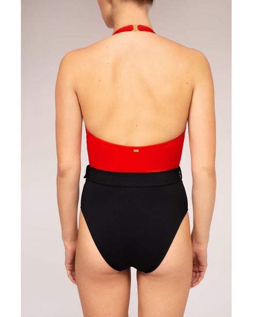 Kikki-G Swimwear Red Kiva Swimsuit