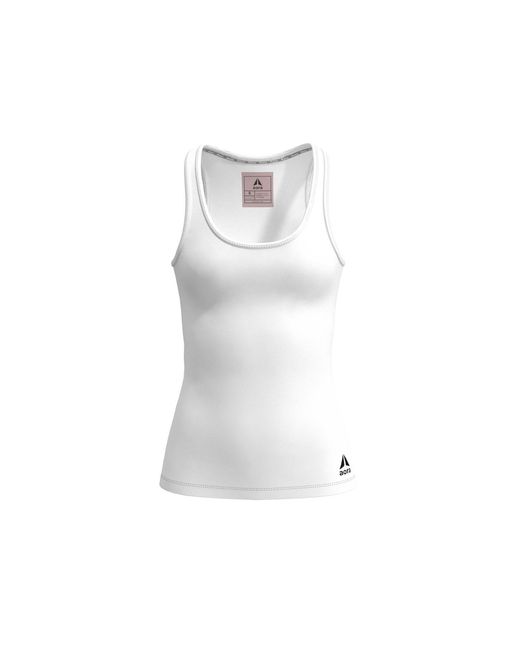 Aora Athletics White Daily Tank Top