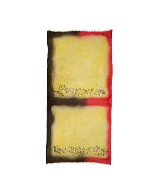 Vanilla&Chocolate Red Designed Stoles Vanilla Praline