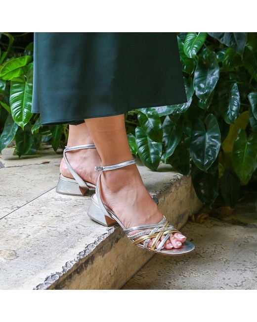Alterre White Bell Sandal + Marilyn