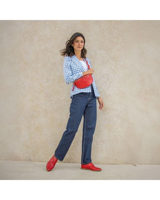 Womads Orange Imperial Oxfords