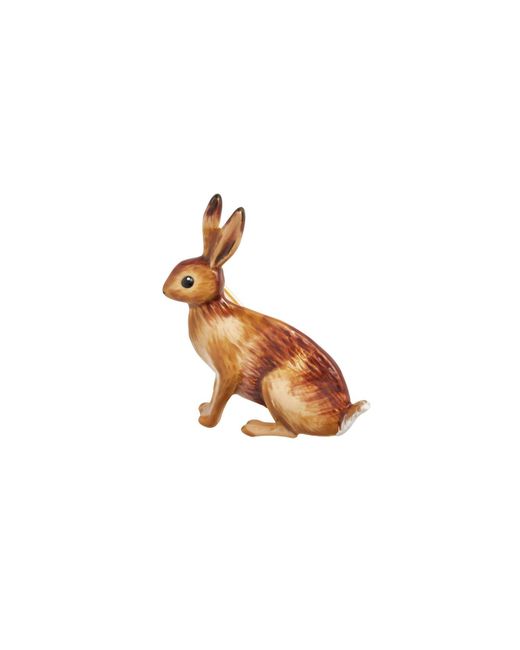 Fable England Brown Fable Rabbit Brooch