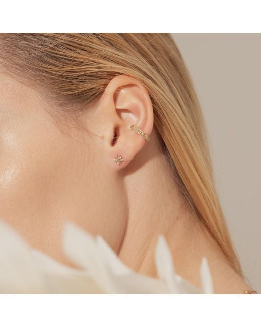 BLOOMTINE | Earth Angel HQ Metallic Enchanting Flutterfly Vermeil Butterfly Studs
