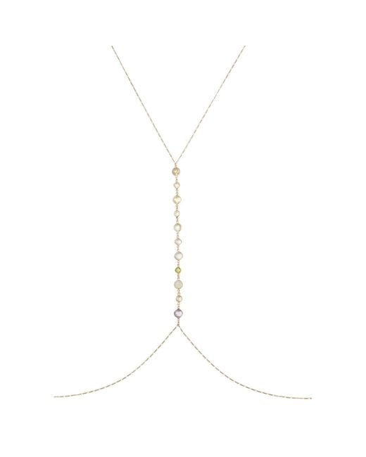 La Soula Jewelry Metallic Penelope Body Chain
