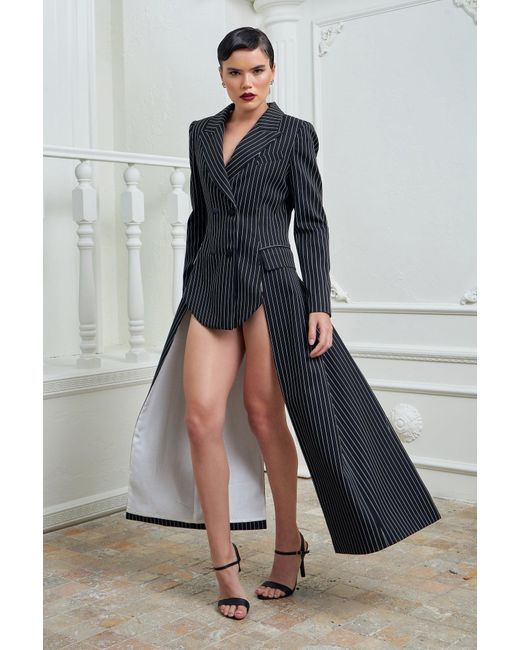 Lumina Eligma Black Opera Blazer Dress