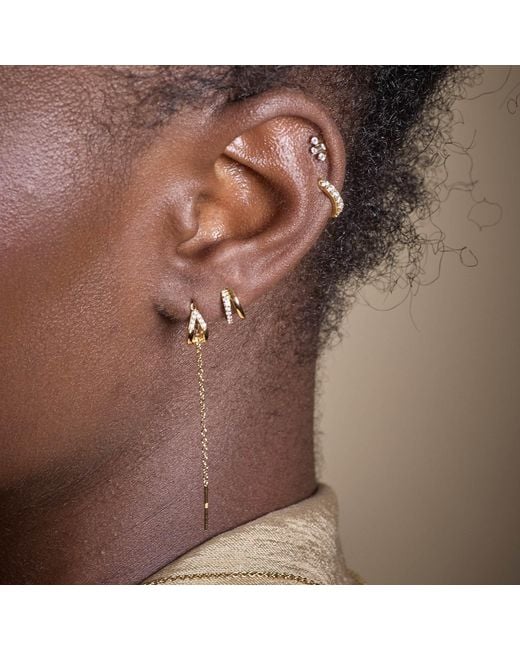 Scream Pretty Metallic Illusion Threader Earrings