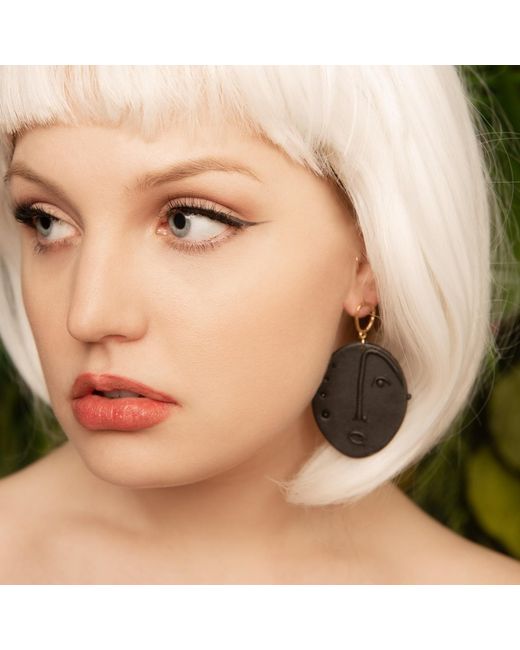 Babaloo Blue Luna Statement Dangle
