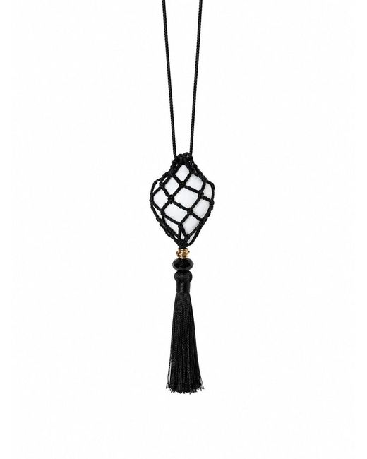 Zepplin the Label White Celine Necklace