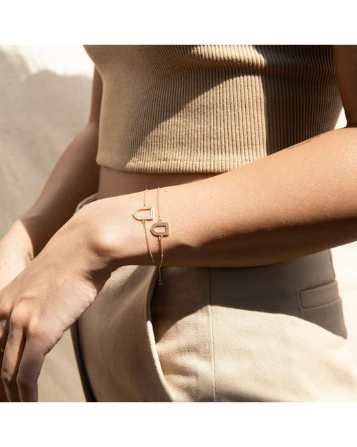 Sheida Farrokhi Metallic Sahra Diamond Bracelet