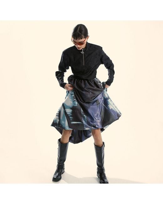Miro Misljen Blue New-York Skirt