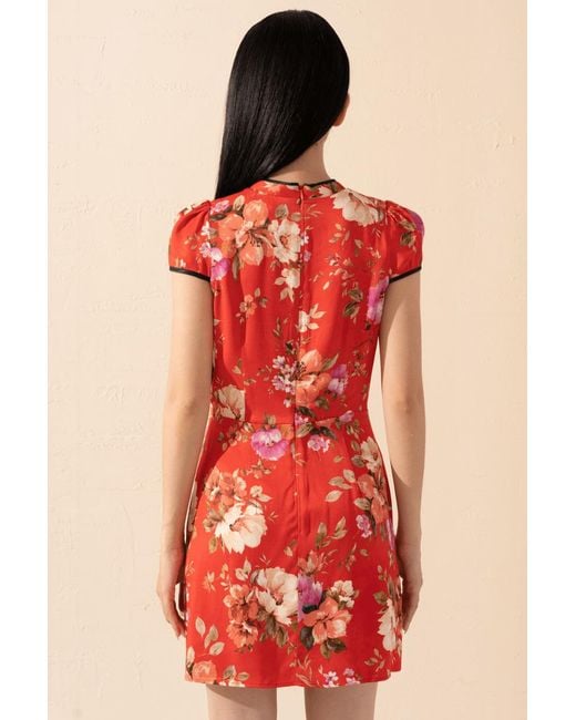 Yumi Kim Red Xiu Dawn Dress
