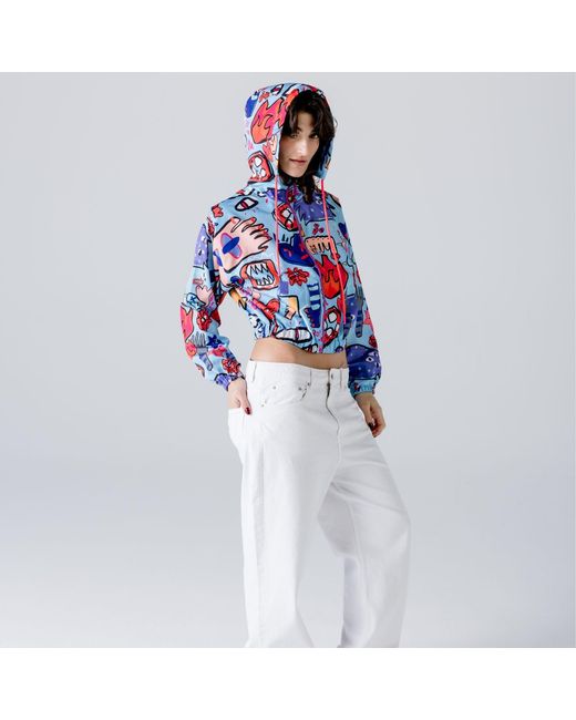 King Naked Blue Body And Soul Windbreaker