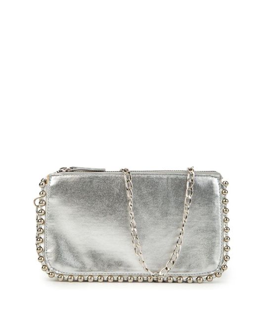 Springmoonatelier Gray Very Special Luxury Color Cross Strap Party Bag