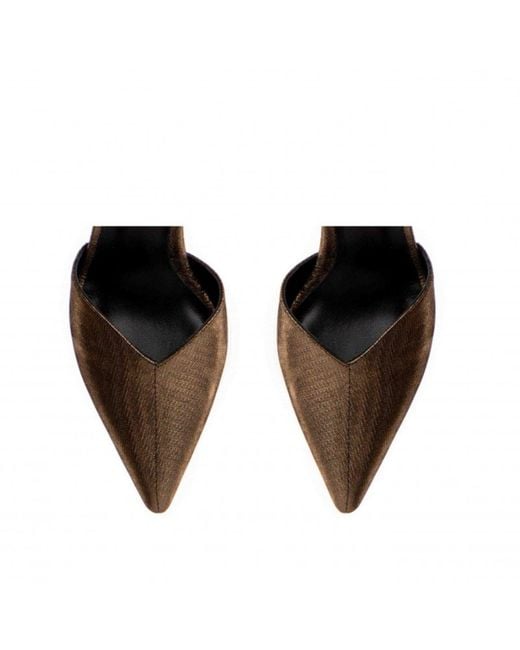 The 5Th Element Brown Neutrals Classy Pumps