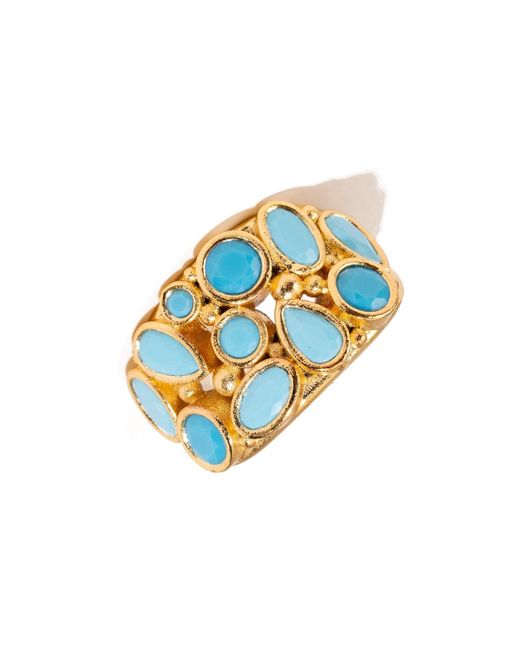 Ebru Jewelry Blue Dream Adjustable Ring