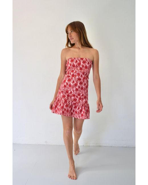 Mind Traveler Red Mafalda Dress