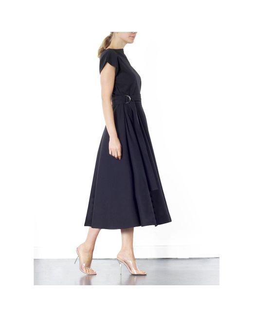 Meem Label Black Stine Midi Dress