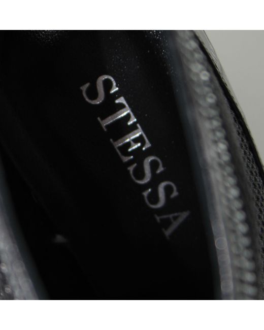 Stessa by Sarah Black The Valentina Croc Mesh Boot