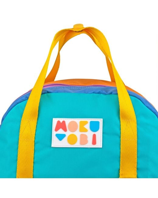 Mokuyobi Blue Vintage Palm Atlas Backpack
