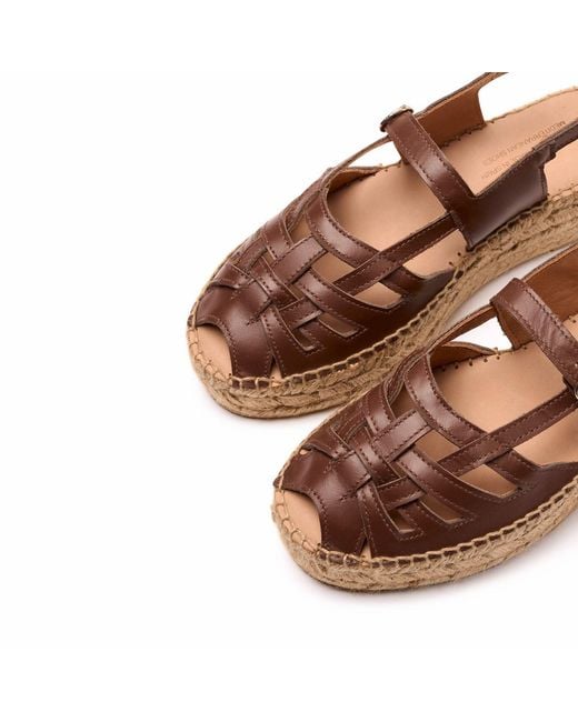 Naguisa Brown Sandals Thalis