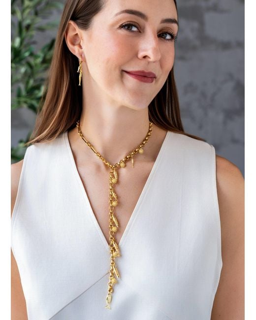 Loni Paul Jewelry Metallic Fish Charm Huggie Earrings