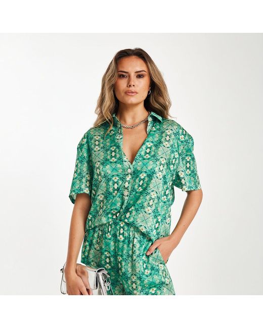 SECTION 101 Green Otis Shirt- Jade