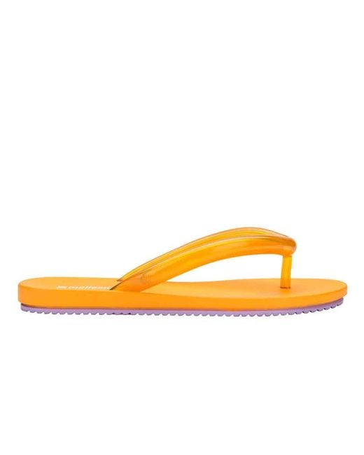 Melissa Yellow Airflow Flip Flop