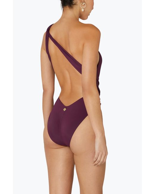 Room 24 Purple Sophia One Piece Bordeaux