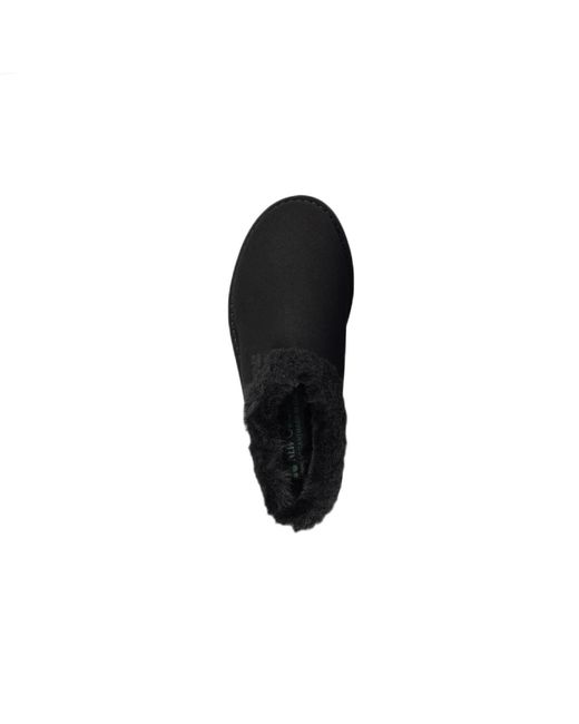 The New Orchard Black Classic Vegan Slippers