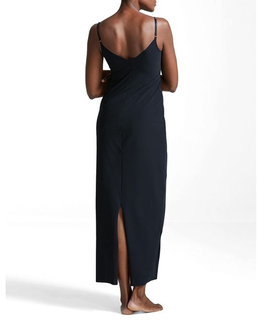 Commando Classic Maxi Slip, in Black Lyst
