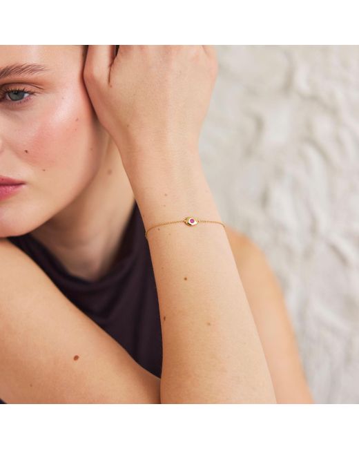 Arctic Fox & Co. Metallic The January Birthstone Bracelet