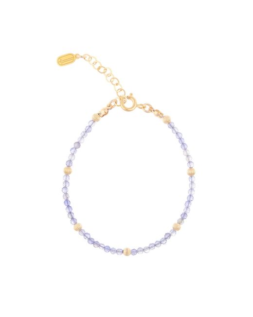 Inari Jewellery Metallic Celestial Bracelet Iolite Gemstone