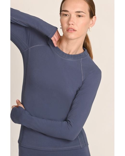 The Koozy Blue Montebello Long Sleeve Top