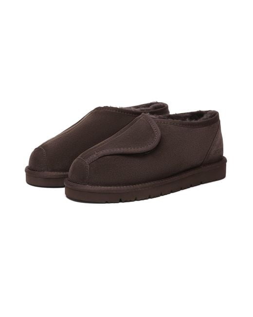 EverAu Australia Brown Swiftlet Adjustable Slippers
