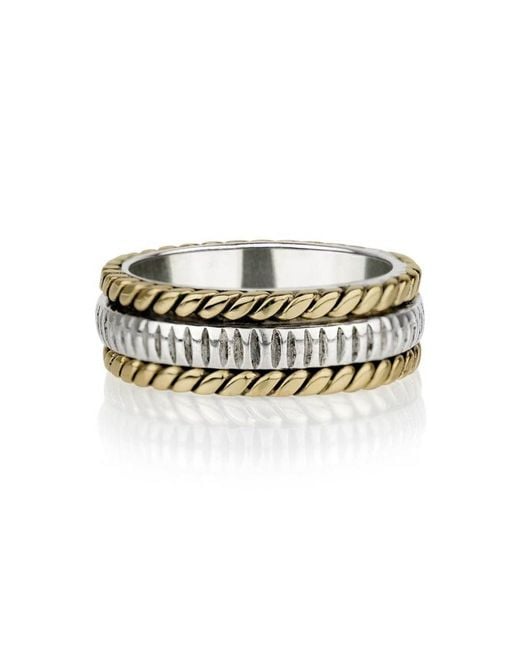 Charlotte's Web Jewellery White Trust In Life Silver Spinning Ring