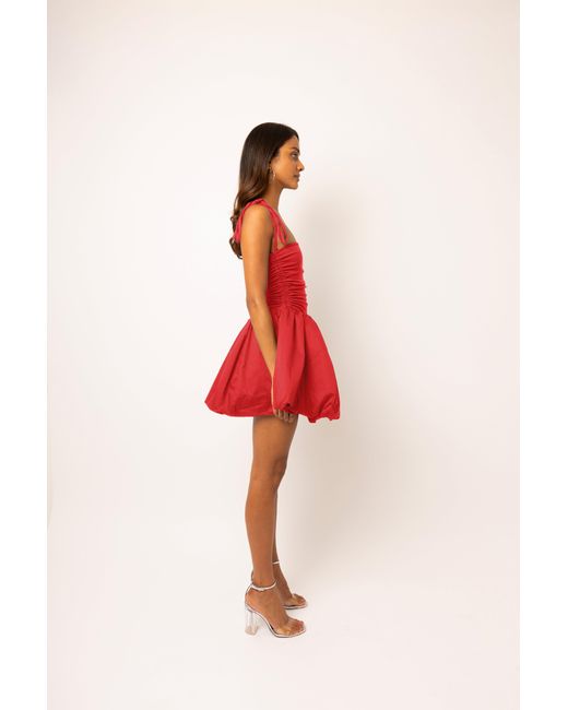 Amy Lynn Red Alexa Cherry Puffball Mini Dress