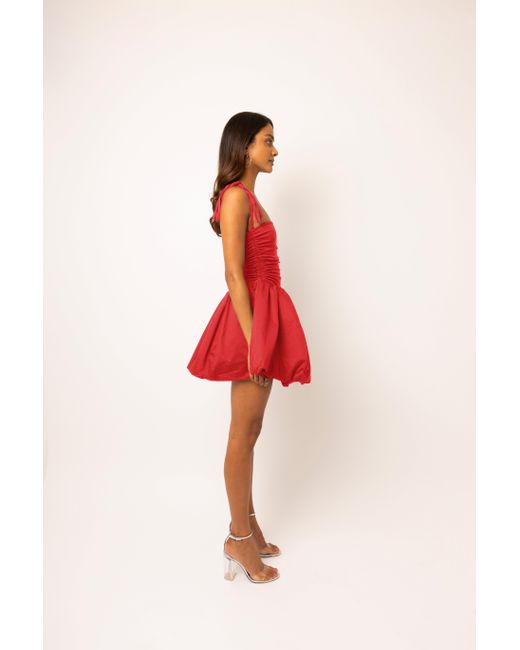 Amy Lynn Red 'Alexa Cherry Puffball Mini Dress