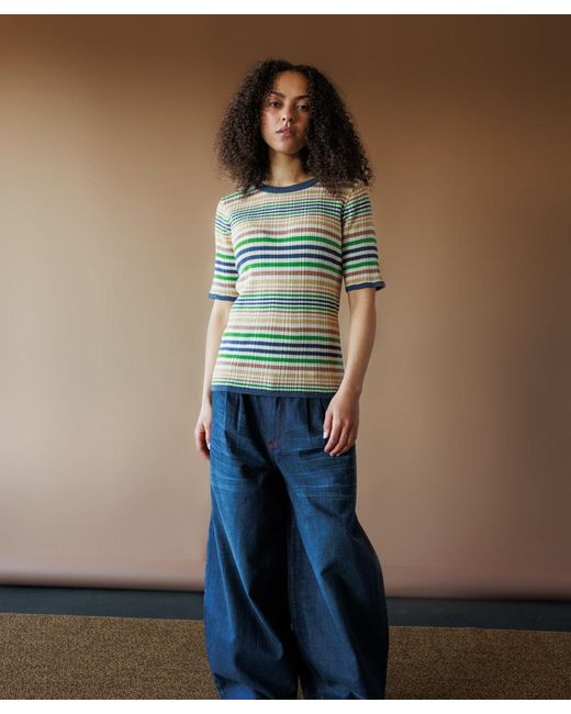 Mabli Blue Caravan Tee