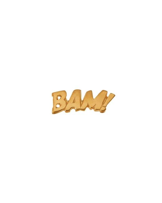 Edge Only Metallic Bam Pin 18Ct Vermeil for men