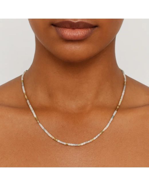 Rahul's Jewels Metallic 16"-18" Adjustable Length Genuine Diamond Tube Necklace, 22.00 Carats Diamond Weight