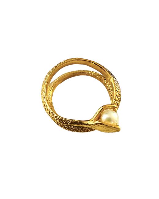 Aki Roc Jewelry Metallic Snake Ring
