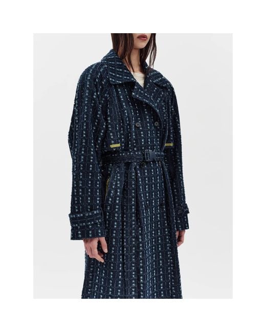 Jakke Blue Milla Trench Coat