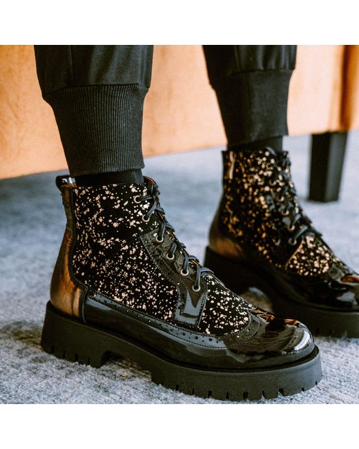 Embassy London USA Black Ankle Boot